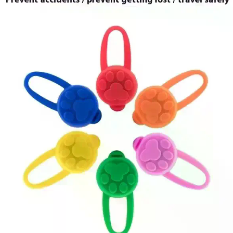 Dog Muzzle Silicone - ไฟ LED ซิลิโคนสำหรับสัตว์เลี้ยง แมว สุนัข ใช้เป็นจี้ห้อยคอ
