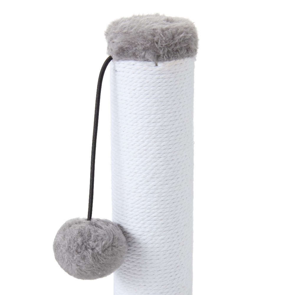 เสาข่วนเล็บแมวพร้อมลูกบอลห้อยท - Cat Scratching Post บทวิจารณ์และราคา
