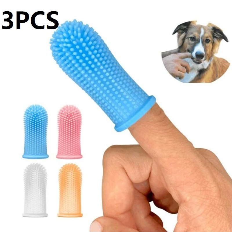 3PCS ทันตกรรมทําความสะอาดฟันสุ - Dog Muzzle Silicone บทวิจารณ์และราคา