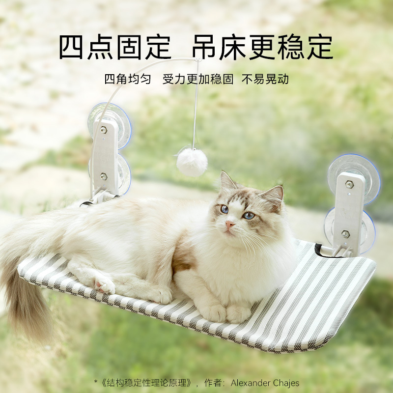 เปลแมวแบบแขวนหน้าต่าง ที่นอนแม - Cat Window Perch บทวิจารณ์และราคา