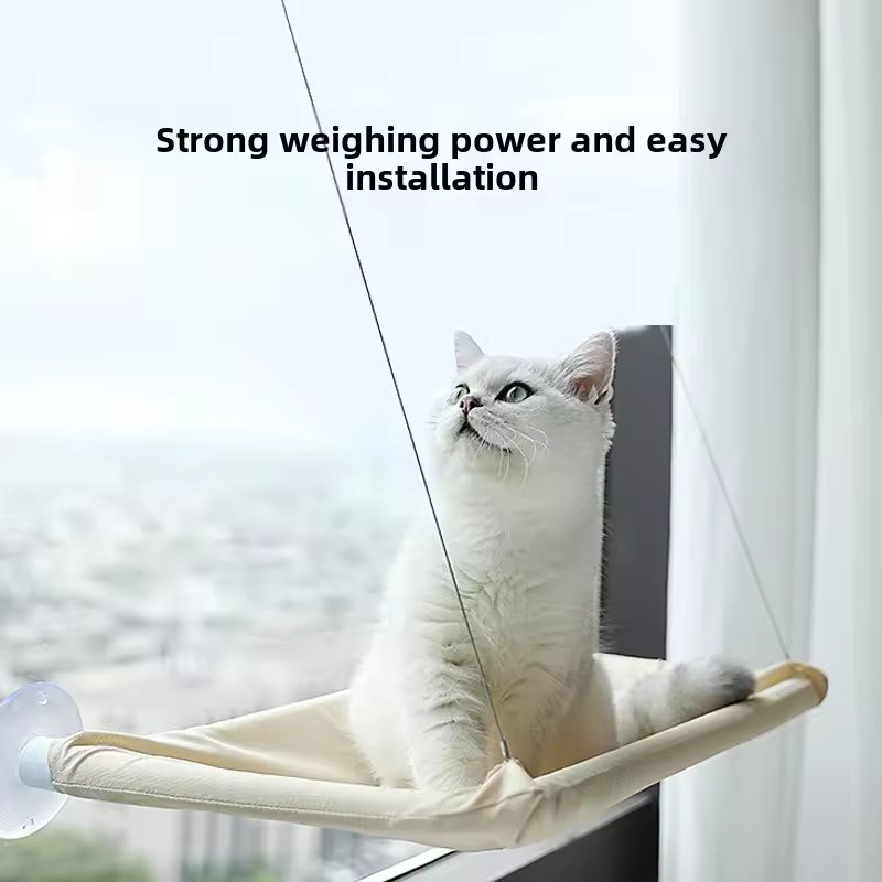 ที่นอนแมวแบบแขวนติดหน้าต่างสำห - Cat Window Perch บทวิจารณ์และราคา
