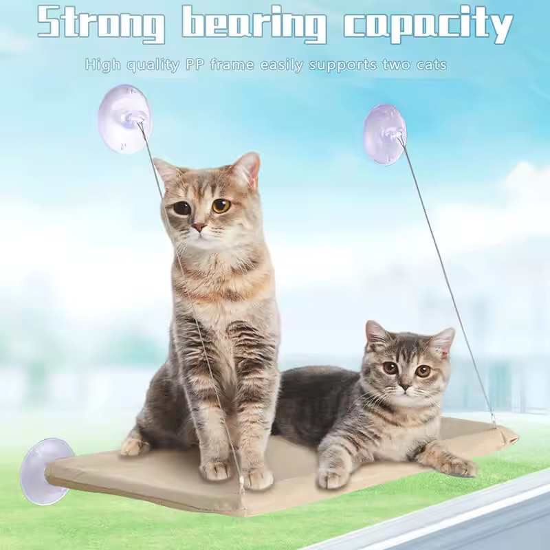 ที่นอนแมวแบบแขวนติดหน้าต่างสำห - Cat Window Perch บทวิจารณ์และราคา