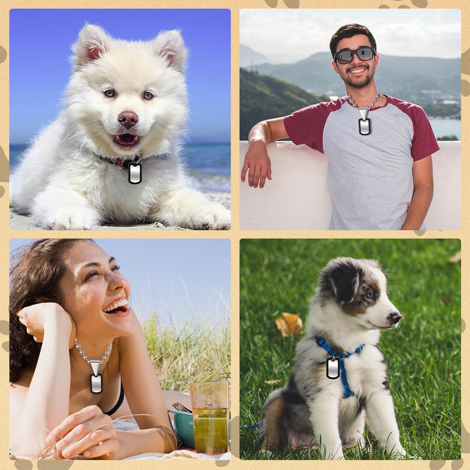 ป้ายชื่อสุนัขแบบซิลิโคนกันเสีย - Dog Muzzle Silicone บทวิจารณ์และราคา