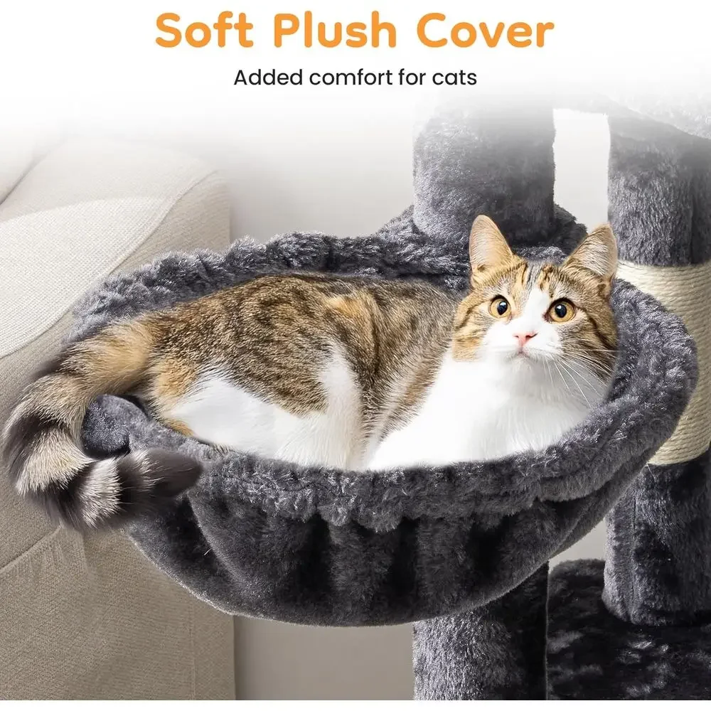 ต้นไม้แมวสูง 74 นิ้ว พร้อมเสาข - Cat Scratching Post บทวิจารณ์และราคา
