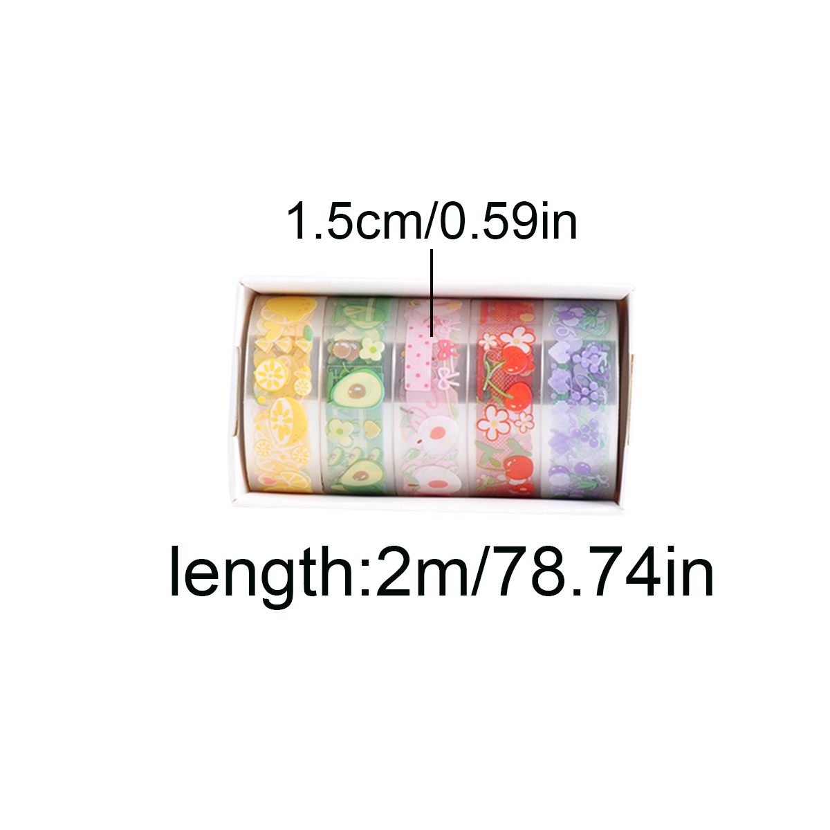 5 ม้วนชุดเทปวาชิ PET ใส, 1.5 ซ - Pet Supplies Us บทวิจารณ์และราคา