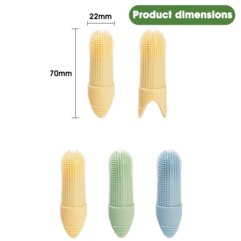 ชุดแปรงสีฟันนิ้วสำหรับสุนัขและ - Dog Muzzle Silicone บทวิจารณ์และราคา