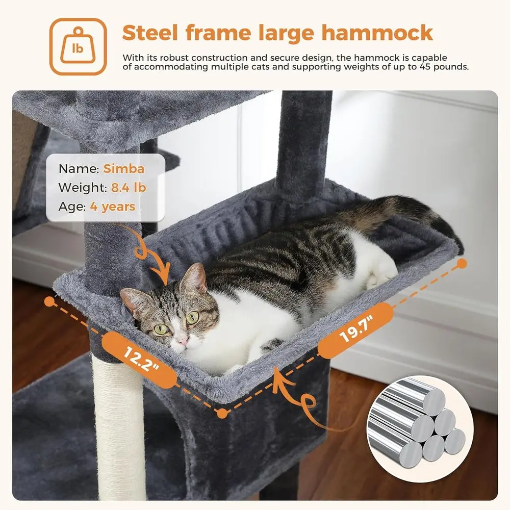 ต้นไม้แมวสูง 70 ซม. พร้อมคอนโด - Cat Scratching Post บทวิจารณ์และราคา