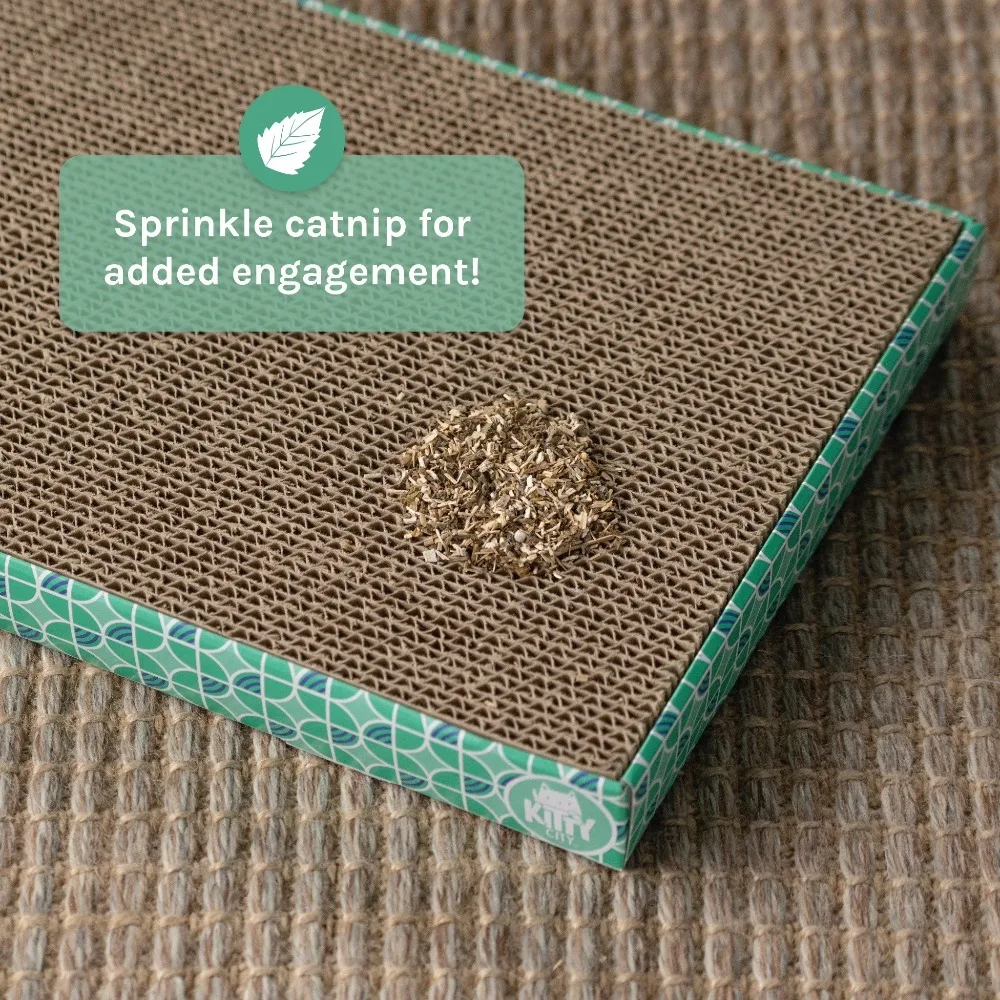 แผ่นกระดาษลูกฟูกสำหรับแมวข่วนเ - Cat Scratching Post บทวิจารณ์และราคา