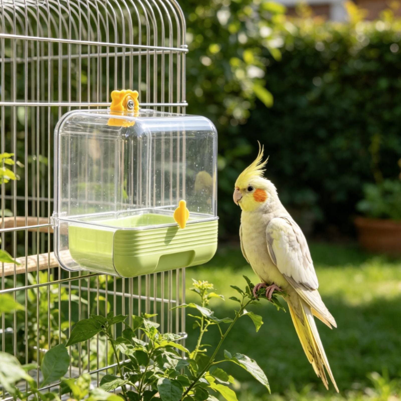 อ่างอาบน้ำนกแก้ว อ่างอาบน้ำนกแ - Pet Supplies Us บทวิจารณ์และราคา